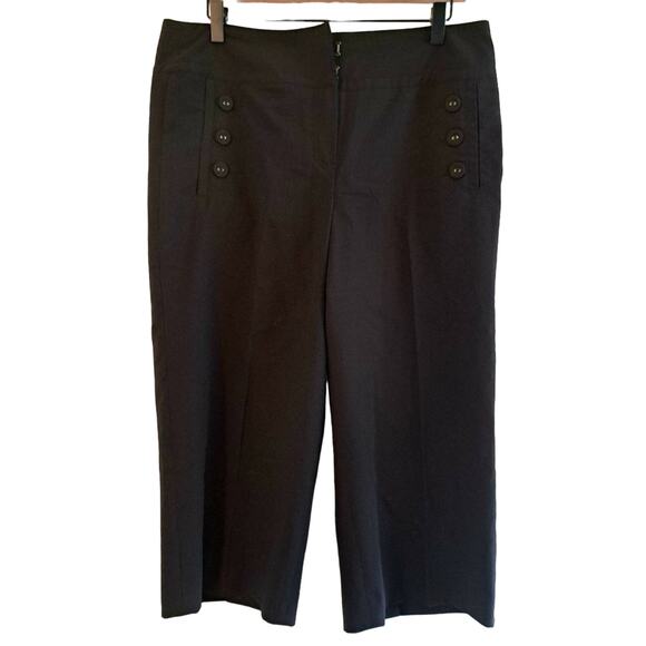Larry Levine Cropped Pants - Picture 1 of 7